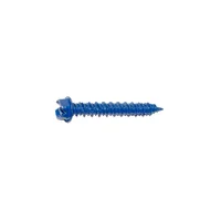 Tornillo De Cabeza Ranurada Hexagonal Azul De 1/4