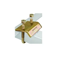 Abrazadera para Viga Superstrut de Acero Galvanizado con Acabado Dorado