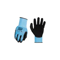 Guantes Trabajo Color Azul Talle Grande