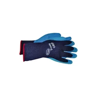 Guantes Protectores Boss Talla S en Acrílico Azul con Puño Tejido