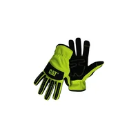 Guantes Mecánicos Color Verde De Alta Visibilidad Talle Grande
