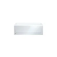 Bañera Kona Blanca De 137.16 Cm Con Desague Lado Izquierdo