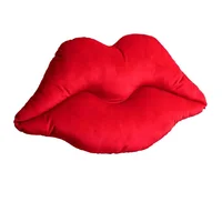 Cojín Labios Beso Banzay Rojo