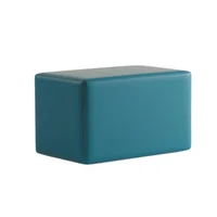 Puff Cerrado 75X40X40Azul