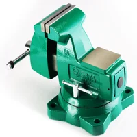 Prensa de Banco 4 Pulgadas con Base Giratoria Sata