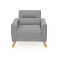 Poltrona Barza 83X86X73 Tela Plata