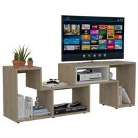 Rack Extensible Zembrano Rovere-Blanco
