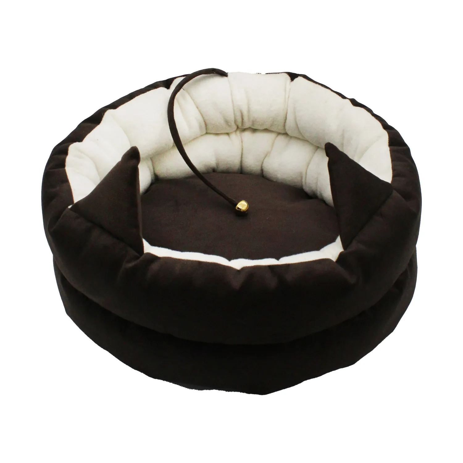 Cama Para Gato Francesa 47x47x30cm + Kit Juguete Gato Petizoos