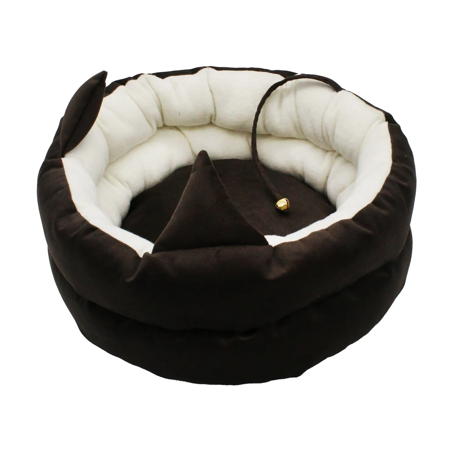 Cama Para Gato Francesa 47x47x30cm + Kit Juguete Gato Petizoos 3