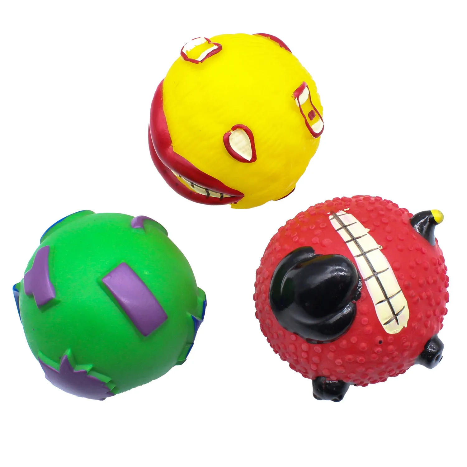 Pelota Para Perro Plástica Colores Surtidos
