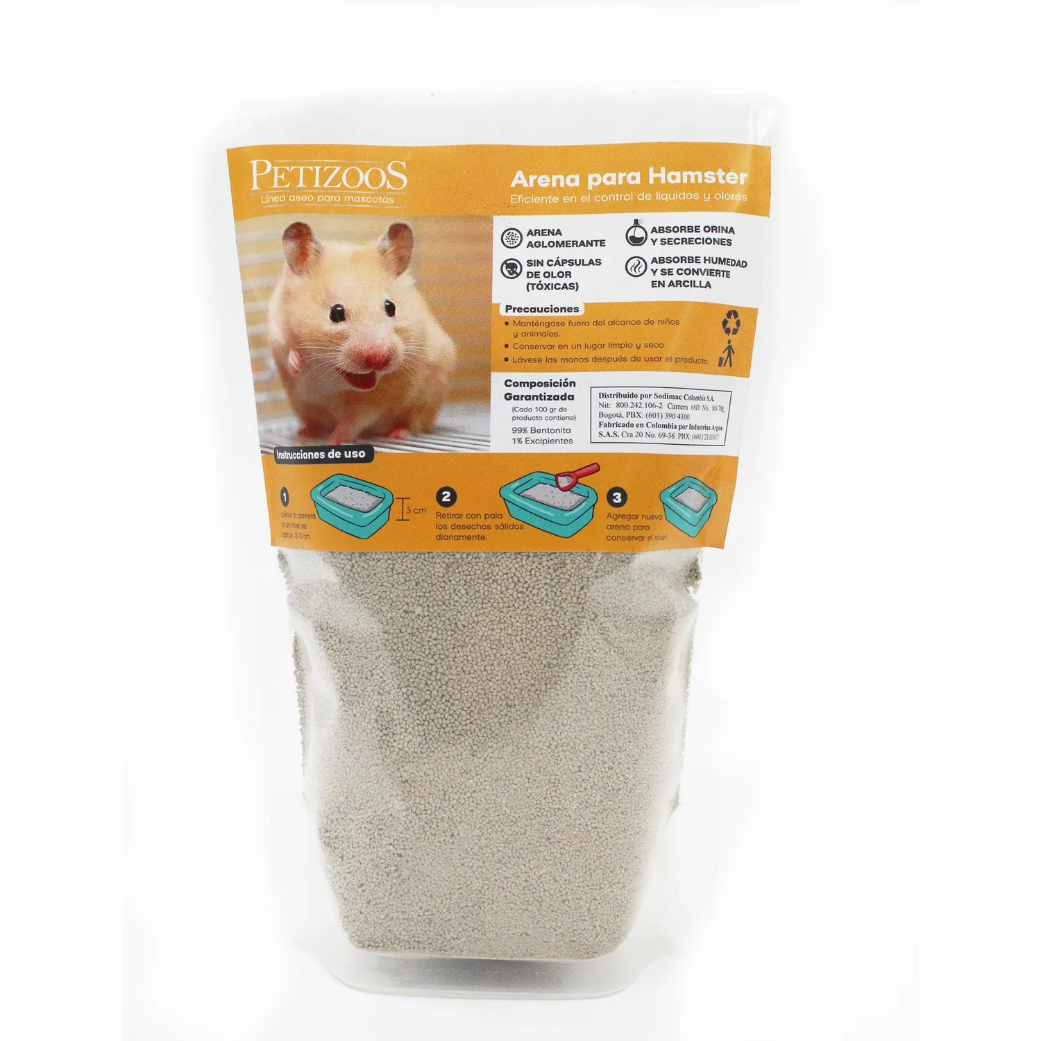 Arena Para Hamster 516g