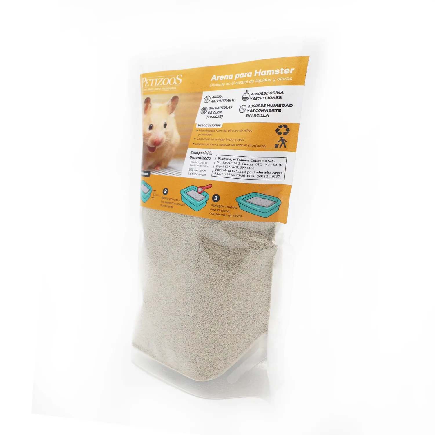 Arena Para Hamster 516g 3
