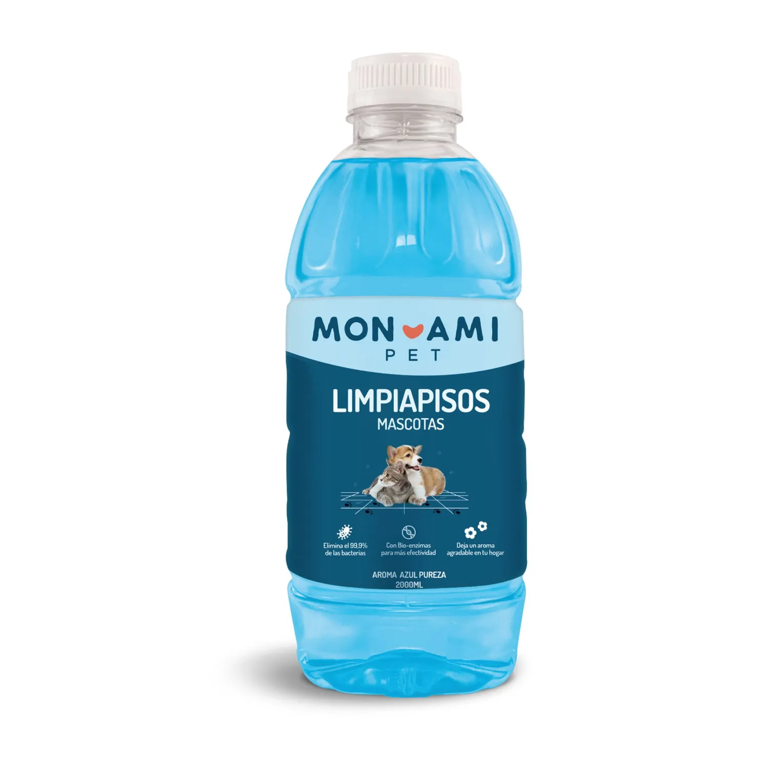 Limpiador Pisos Para Perro Multiusos Mon Ami 2000ml