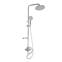 Columna Ducha Acero Con Teleducha Moderm