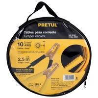 Cable Pasa Corriente O Para Iniciar De 2.5 M, 125 A Y 10 Awg