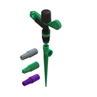 Paquete por 3 undidades Aspersor  1/2pulg X 14° Rosca Npt Boquilla Verde Pcp