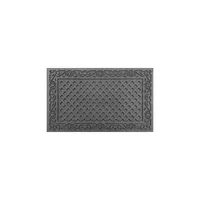 Alfombra para Puerta Gris Humo de 45.72 X 76.20 cm