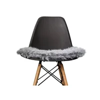 Cojín Para Silla Eames O Urban Desing Gris Claro Kit X4