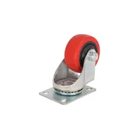Rueda Giratoria De Poliuretano De 7.62cm
