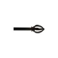 Barral Para Cortina Hoja Negro De 1.90 Cm 9