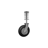 Ruedo Shepherd Hardware para Portón con Rueda de Goma de Alta Resistencia