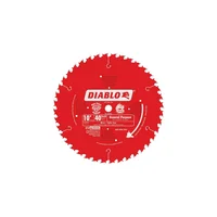 Disco de Corte para Sierra Circular 25.40 X 1.59 cm 40 Dientes