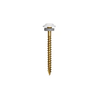 Tornillo con Tapa Mando Estrella Color Blanco