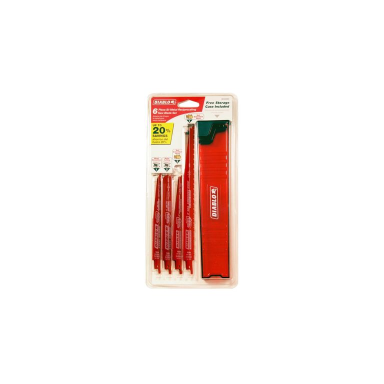 Juego de Hojas Steel Demon X 6 Piezas DIABLO | Falabella Colombia