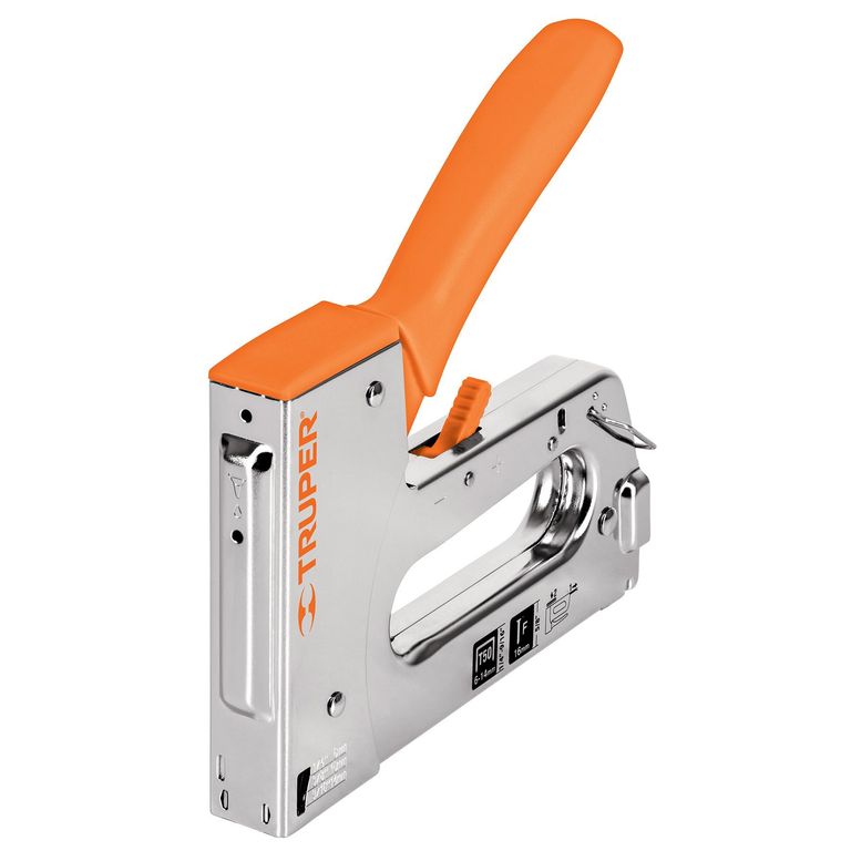 Pistola Grapadora Manual Para Construcción - Para Muebles, Cuero, Madera - Compatible Con Grapas Tipo Puerta, T, N
