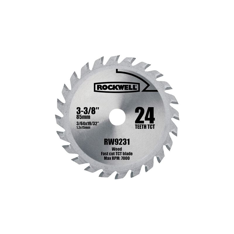 Pack De 5 Hojas De Sierra Circular De Carburo, Diámetro 85 Mm, Para Cortar Madera, Mármol Y Plástico