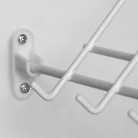Soporte Lateral Locero 4 Unidades 4,4x1,6x1,7 cm Blanco