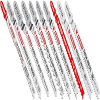 Hoja para Caladora Acero Metal Madera X 10 Piezas