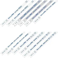 Juego de Hojas para Caladora para Madera/Metal X 12 Piezas 7399256