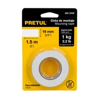 Cinta Doble Faz De 1.5 Metros Para Uso Hogar, Hot Melt