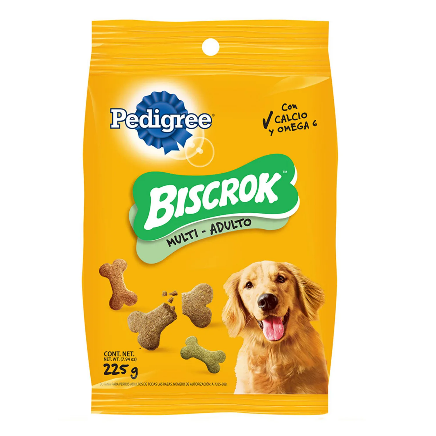 Snack Para Perro Pedigree Biscrok Rg 12/225g