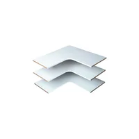 Estantes Esquineros Color Blanco De 35.5 cm