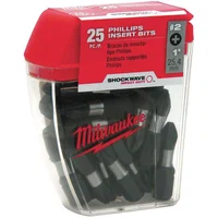 Broca de Inserción Shockwave X 25 Unidades