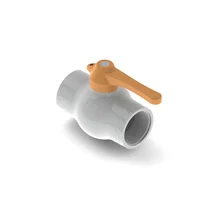 Valvula Bola 3pulg Pvc Roscar Liviana Pcp