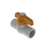 Válvula Bola PVC 1/2 Soldable Pcp