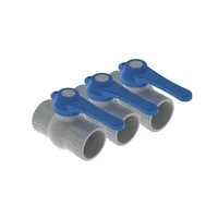 Paqx3und Val Bola 2plg Pvc Soldar Man Larga Pcp