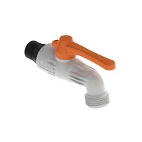 Llave Jardín Pcp Rosca 1/2 Pulgada Inserto Nylon