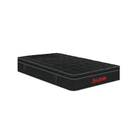 Colchón Semidoble Pullman Pullpack Mohnblatt Negro Euro U 120X190