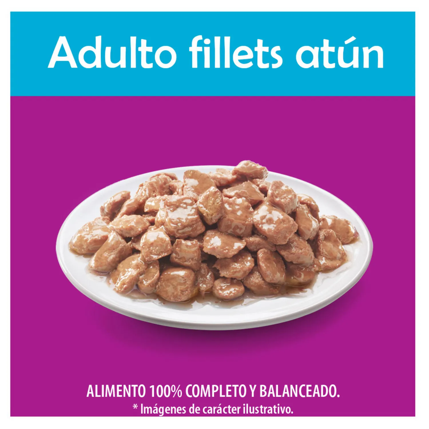 Comida Húmeda Para Gato Pouch Atún  Whiskas 85g