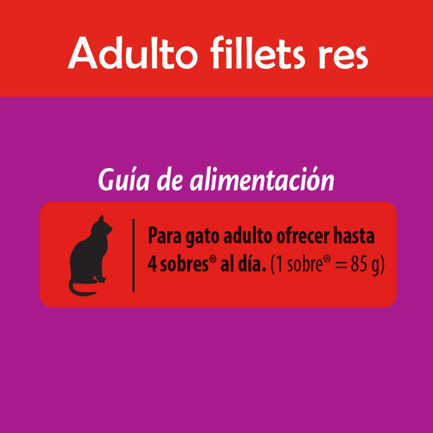 Comida Húmeda Para Gato Pouch Res Whiskas 85g 4