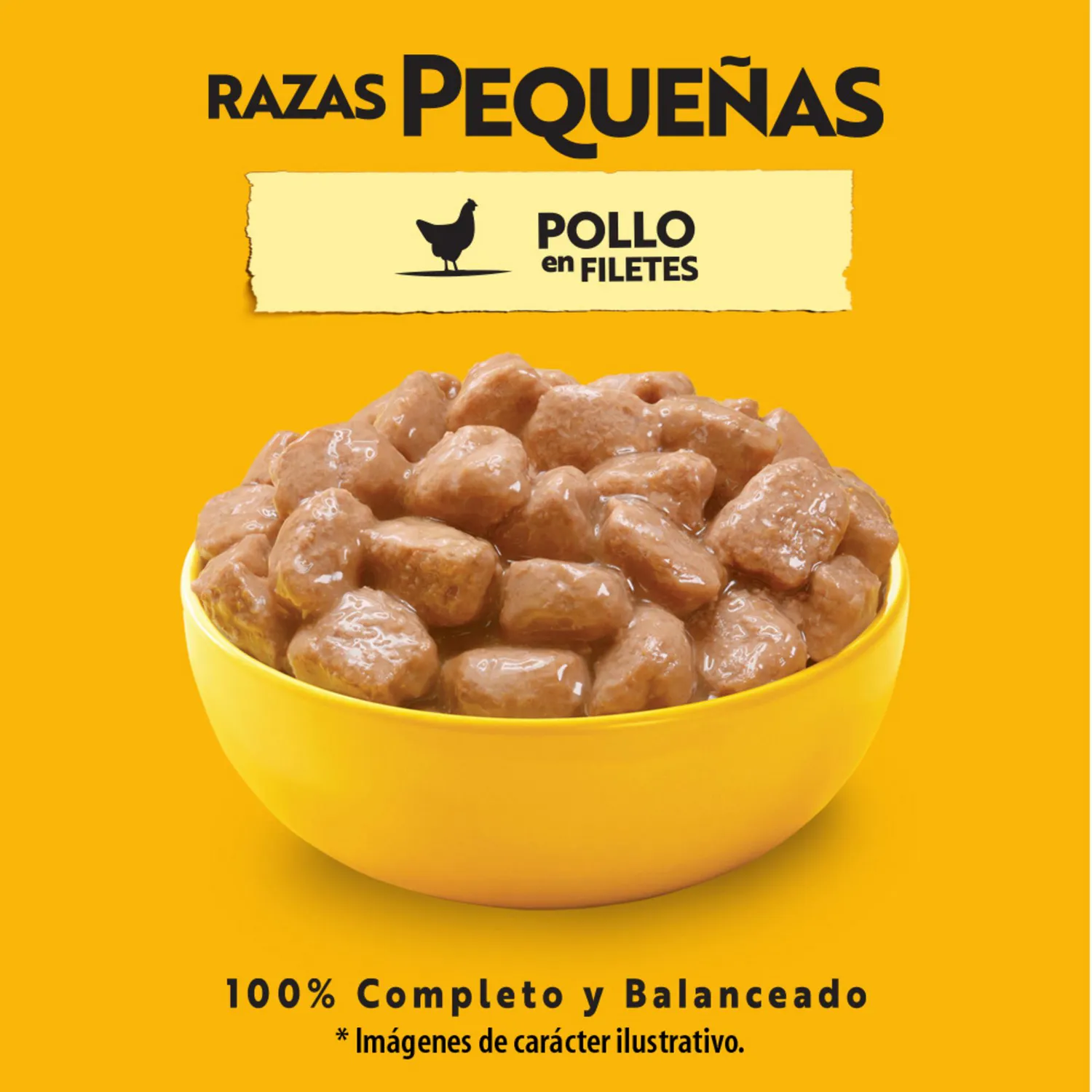 Comida Húmeda Para Perro Pedigree Rp Pouch Pollo 100g 3