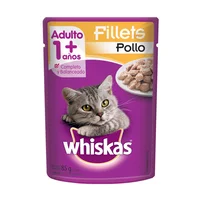 Comida Húmeda Para Gato Pouch Pollo Whiskas 85g