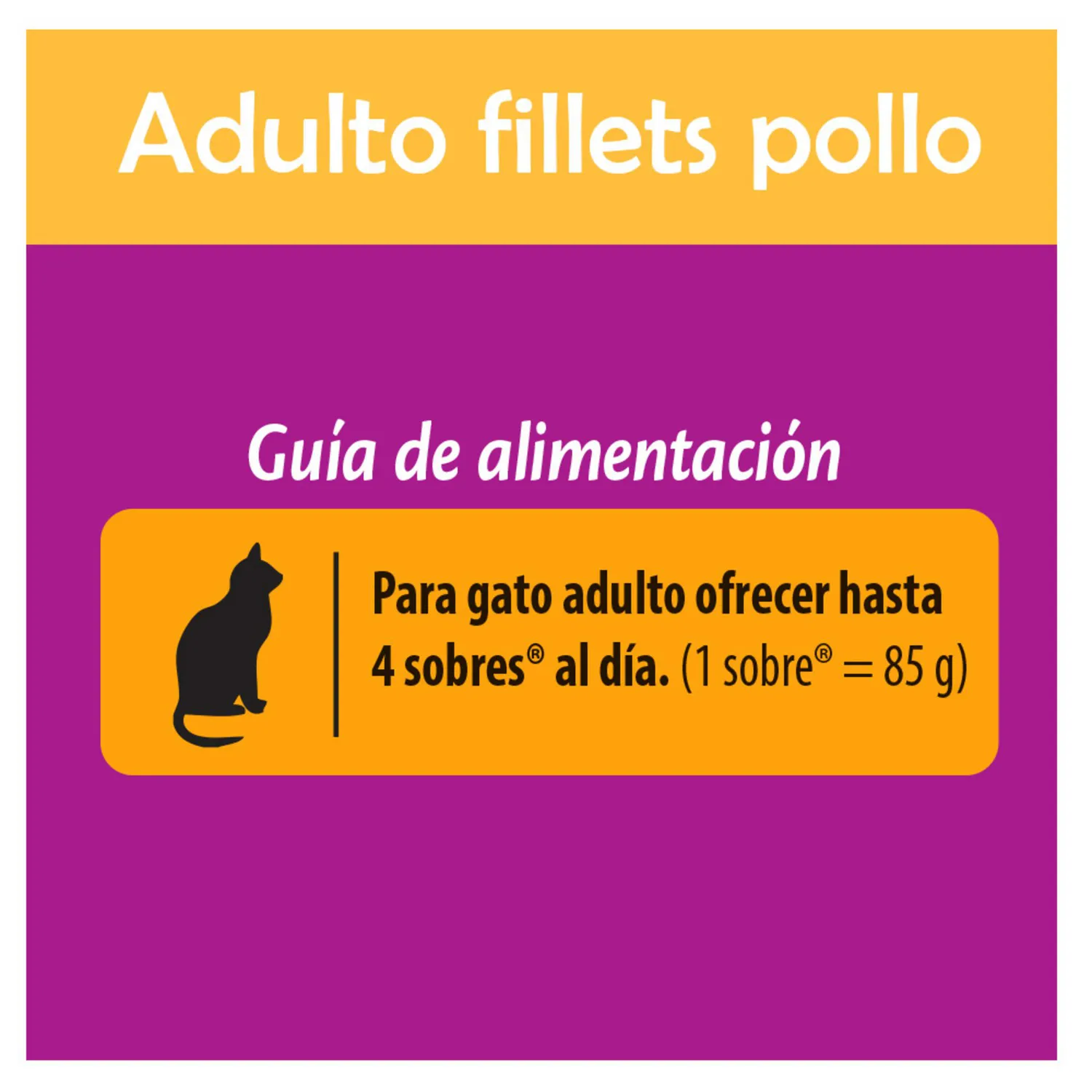 Comida Húmeda Para Gato Pouch Pollo Whiskas 85g 4