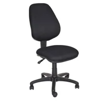Silla Ejecutiva Treck Espaldar Fijo Negro