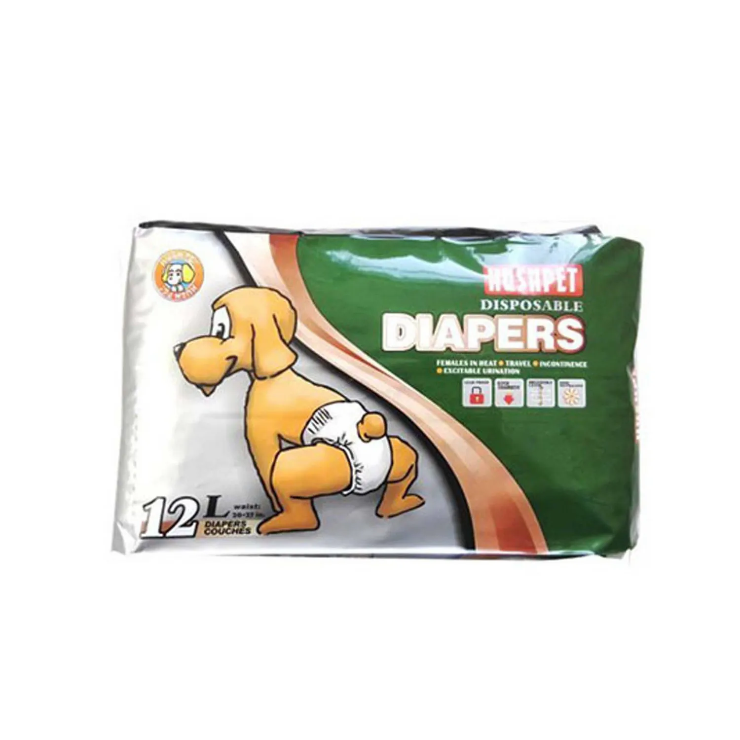Panales De Entrenamiento Perro Talla L Hushpet