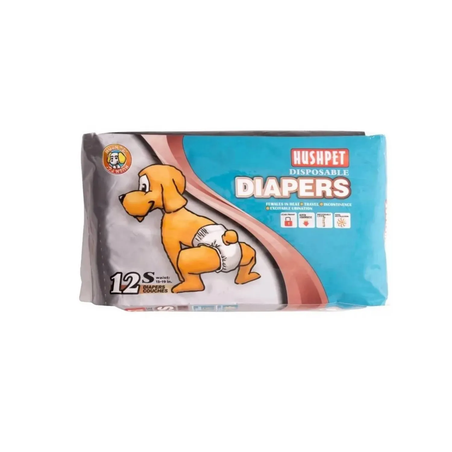 Panales De Entrenamiento Perro Talla S Hushpet